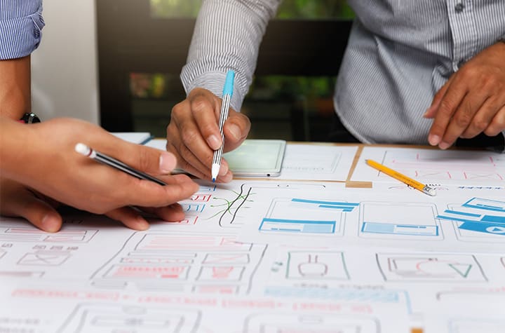 Website design and development process from strategy to launch